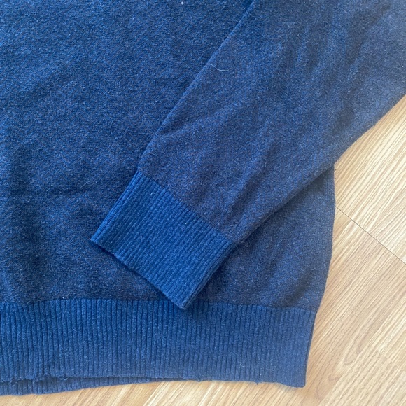 EDDIE BAUER Men’s Warm Weather Blue Sweater - Size M - Picture 3 of 4